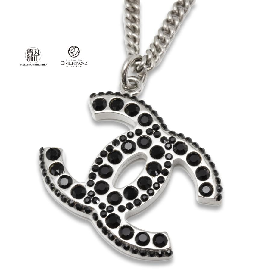 CHANEL シャネル ネックレス ココマーク ラインストーン 2WAY CHANEL シャネル ネックレス ココマーク ラインストーン 2WAY
