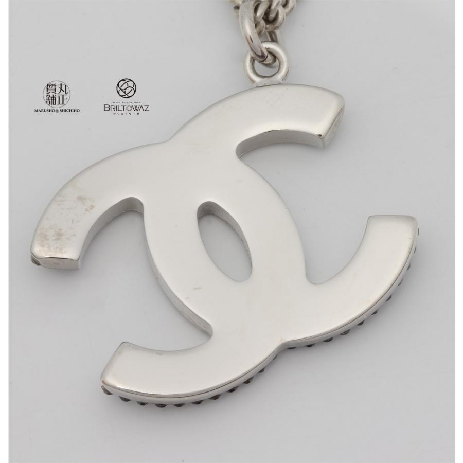 CHANEL シャネル ネックレス ココマーク ラインストーン 2WAY CHANEL シャネル ネックレス ココマーク ラインストーン 2WAY