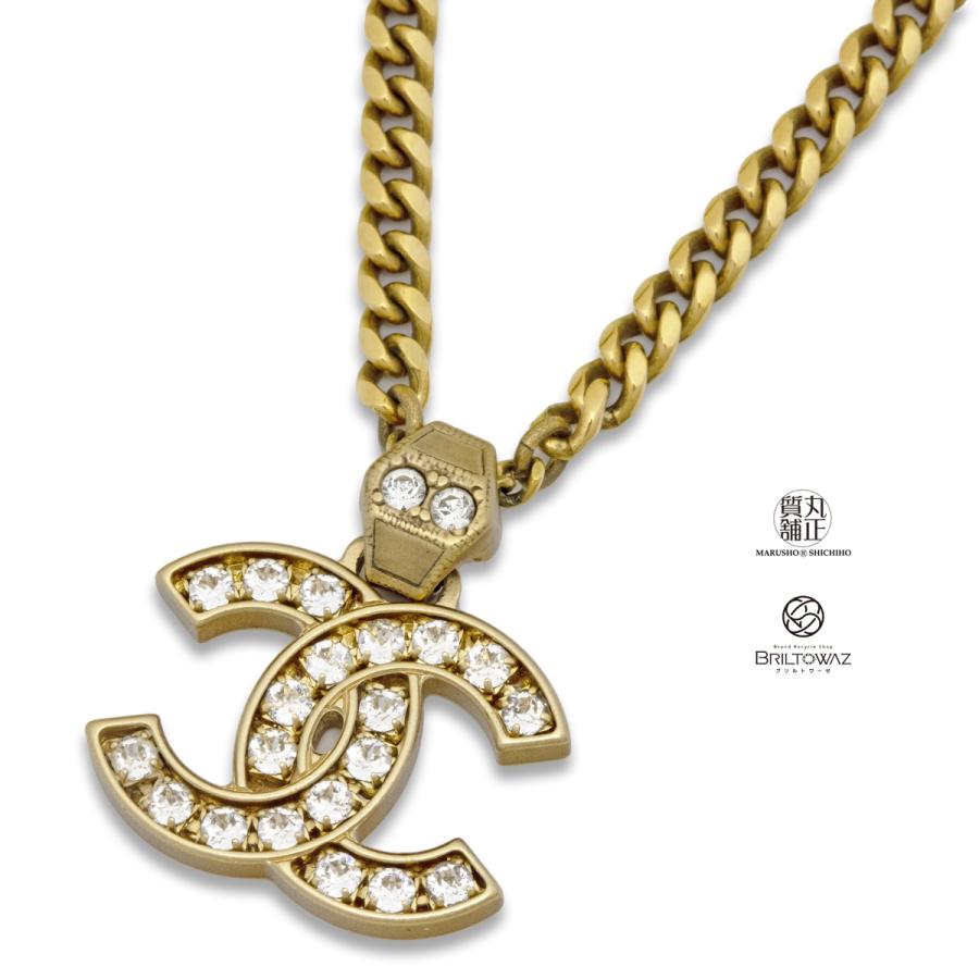 CHANEL（シャネル） 21C ネックレス ココマーク ラインストーン 2WAY
