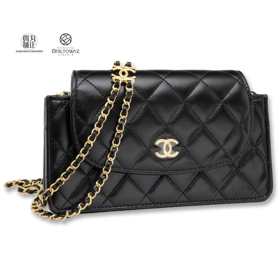 CHANEL (直営買付)シャネル 2022AW マトラッセ フォンケース CHANEL (直営買付)シャネル 2022AW マトラッセ フォンケース