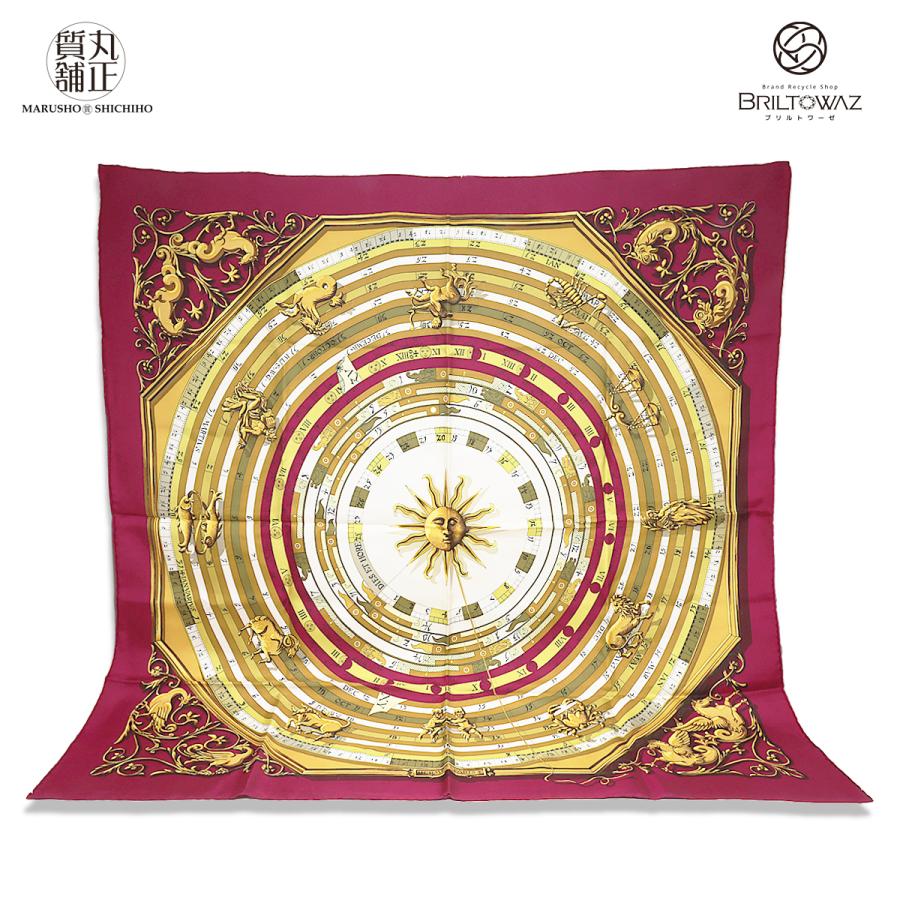 HERMES エルメス カレ90 ヴィンテージ 1693年 DIES ET HORE HERMES エルメス カレ90 ヴィンテージ 1693年 DIES ET HORE