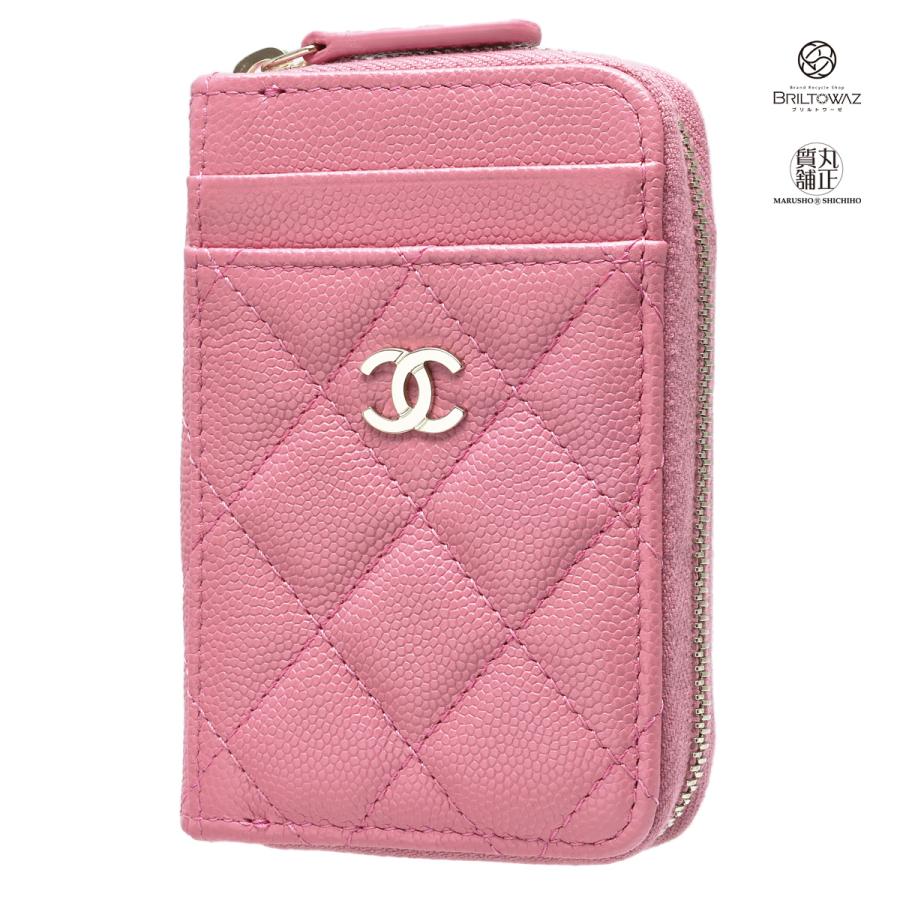 CHANEL シャネル 22AW クラシック ジップ カード コイン ケース CHANEL シャネル 22AW クラシック ジップ カード コイン ケース