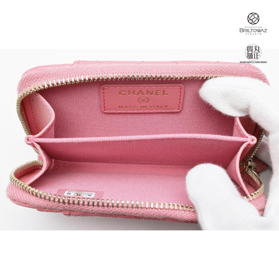 CHANEL シャネル 22AW クラシック ジップ カード コイン ケース CHANEL シャネル 22AW クラシック ジップ カード コイン ケース