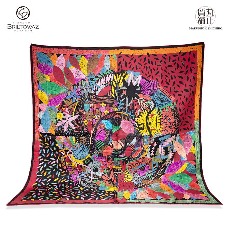 HERMES カレ90 スカーフ Chacun Fait Son Nid