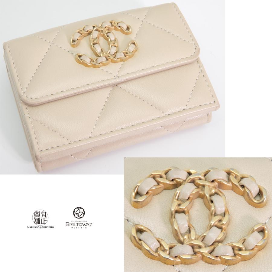 CHANEL シャネル 22SS 19 スモールフラップウォレット AP1789 CHANEL シャネル 22SS 19 スモールフラップウォレット AP1789