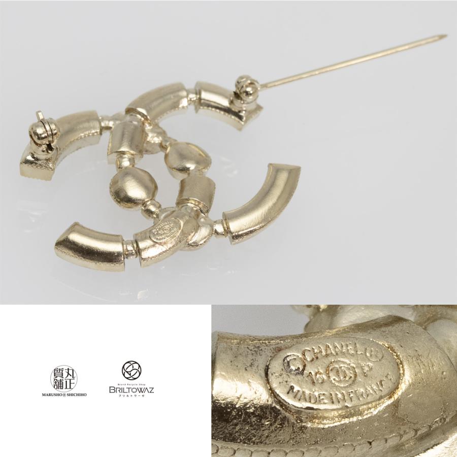 CHANEL シャネル ココマーク マルチカラー ブローチ ライン CHANEL シャネル ココマーク マルチカラー ブローチ ライン
