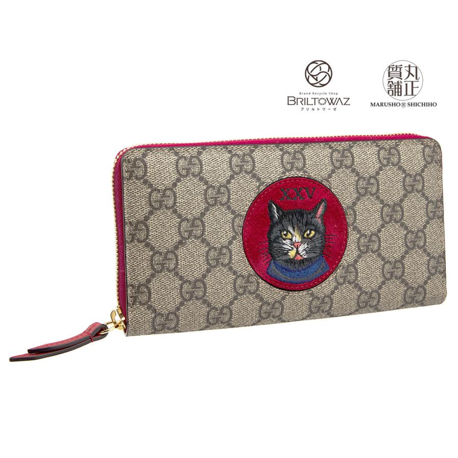 GUCCI グッチ ミスティックキャット GGスプリーム ラウンド GUCCI グッチ ミスティックキャット GGスプリーム ラウンド