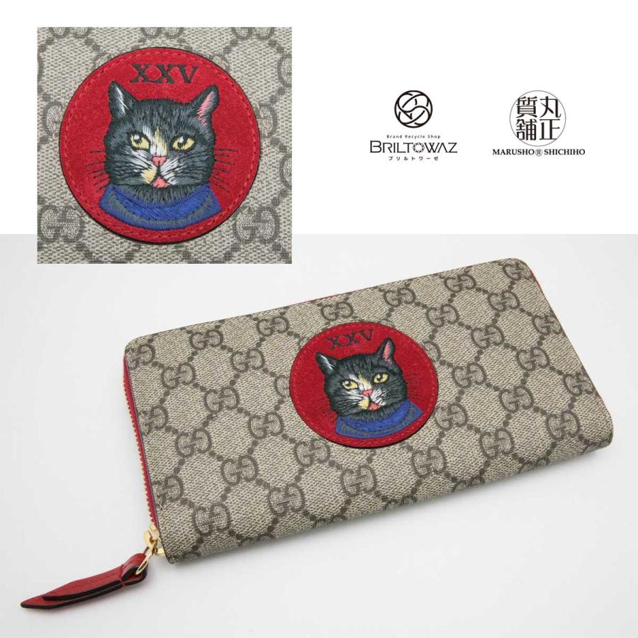 GUCCI グッチ ミスティックキャット GGスプリーム ラウンド GUCCI グッチ ミスティックキャット GGスプリーム ラウンド