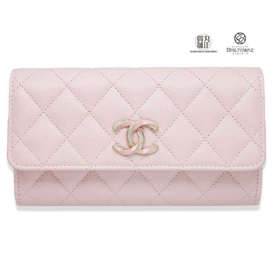 CHANEL シャネル 23SS ココマーク スモール ウォレット ピンク CHANEL シャネル 23SS ココマーク スモール ウォレット ピンク