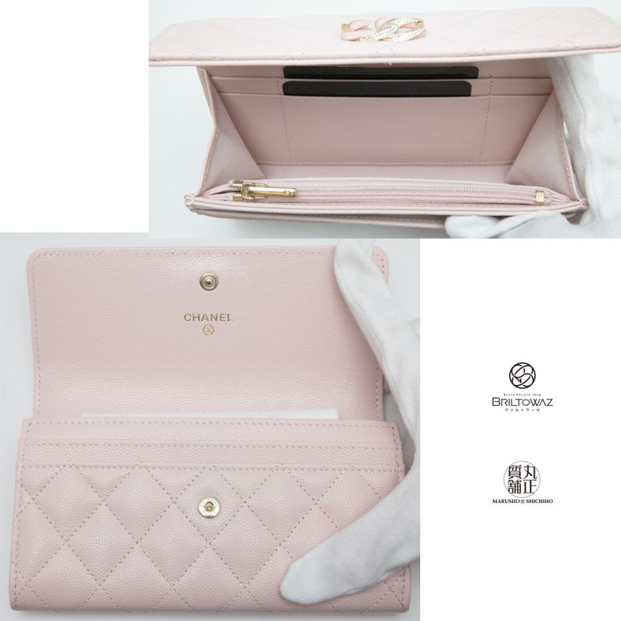 CHANEL シャネル 23SS ココマーク スモール ウォレット ピンク CHANEL シャネル 23SS ココマーク スモール ウォレット ピンク