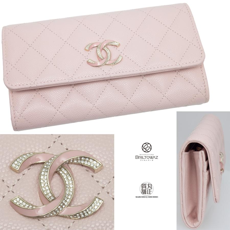 CHANEL シャネル 23SS ココマーク スモール ウォレット ピンク CHANEL シャネル 23SS ココマーク スモール ウォレット ピンク