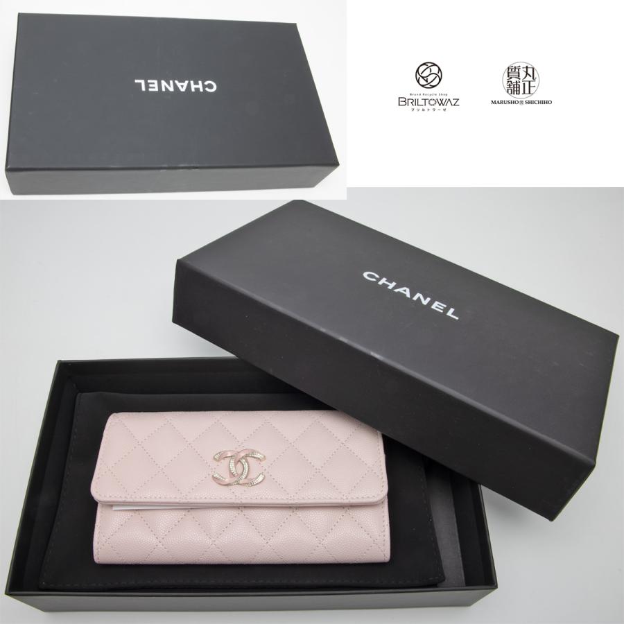 CHANEL シャネル 23SS ココマーク スモール ウォレット ピンク CHANEL シャネル 23SS ココマーク スモール ウォレット ピンク