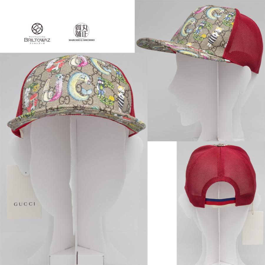 GUCCI グッチ ヒグチユウコ キャップ アニマルロゴ 481757 L GUCCI グッチ ヒグチユウコ キャップ アニマルロゴ 481757 L