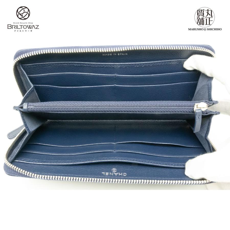 CHANEL シャネル ココマーク ラウンドジップウォレット 2020年 CHANEL シャネル ココマーク ラウンドジップウォレット 2020年