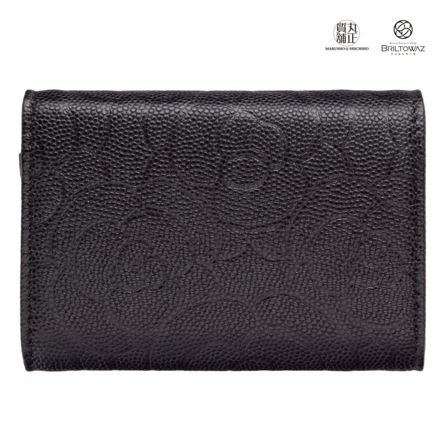 CHANEL シャネル 22SS カメリア スモールフラップウォレット AP0116  
