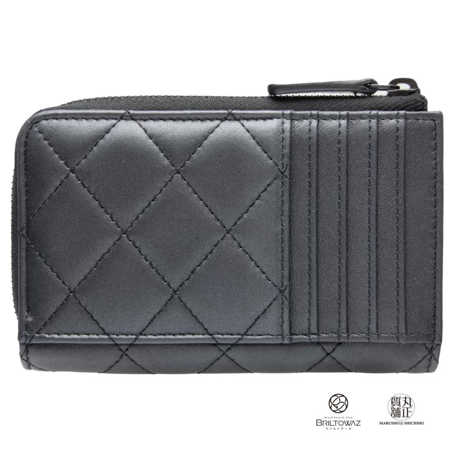 CHANEL (直営買付)シャネル 23AW クラシック ジップ カード コイン 