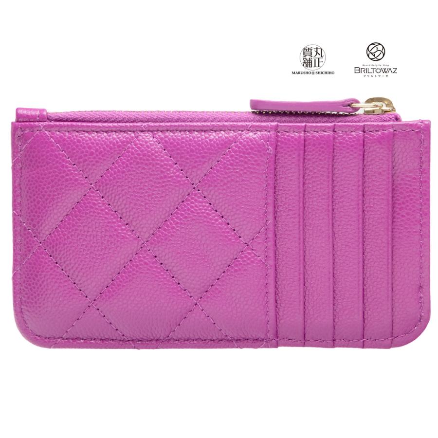 CHANEL (直営買付)シャネル 23AW クラシック ジップカードケース CHANEL (直営買付)シャネル 23AW クラシック ジップカードケース