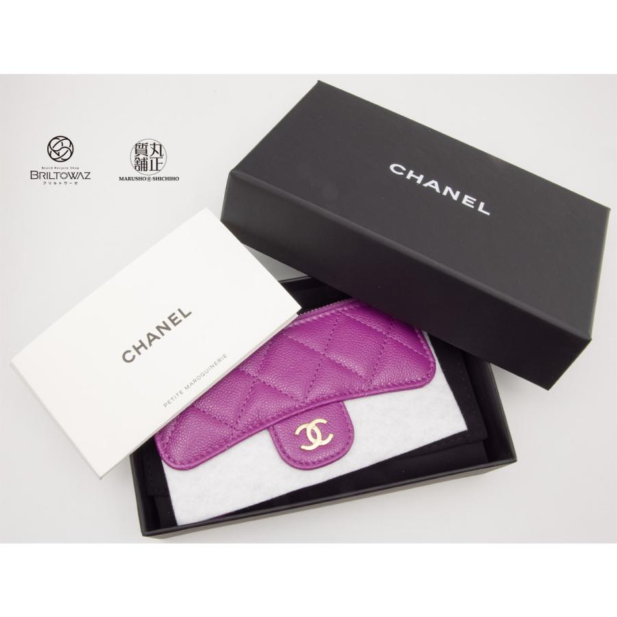 CHANEL (直営買付)シャネル 23AW クラシック ジップカードケース CHANEL (直営買付)シャネル 23AW クラシック ジップカードケース