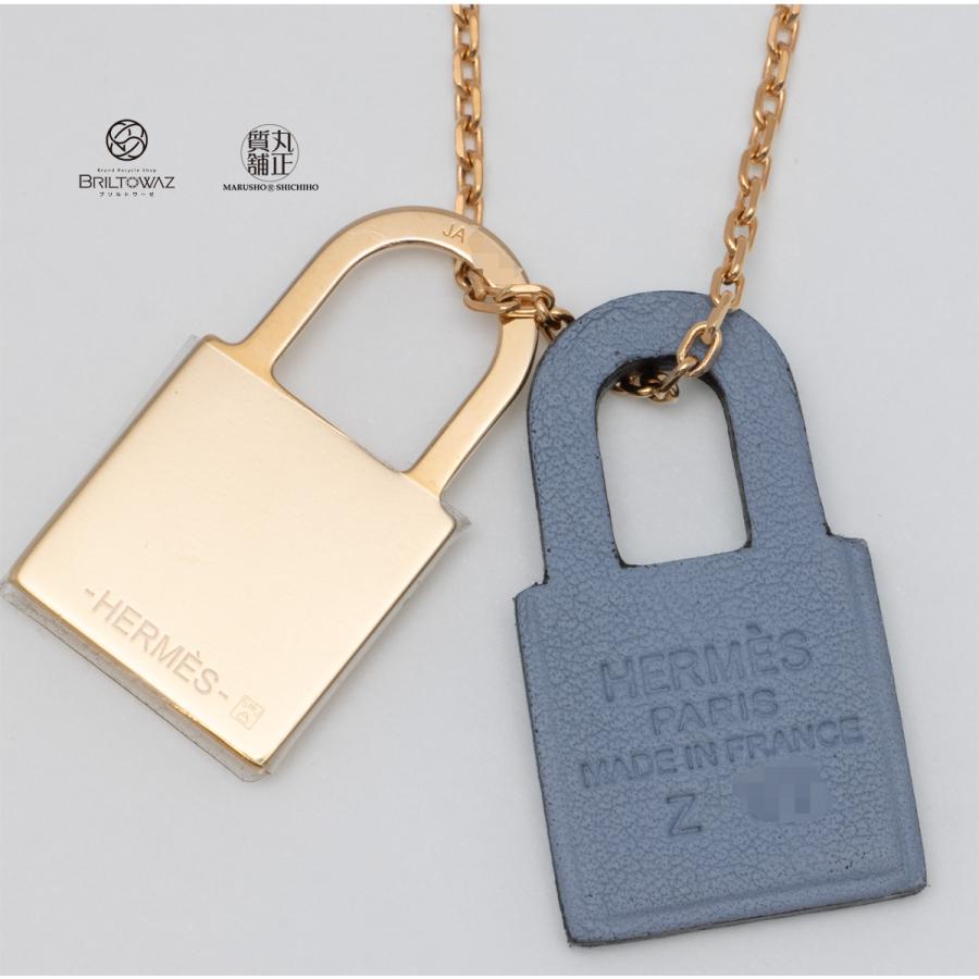 HERMES エルメス オーケリー PM ネックレス ローズゴールド金具 