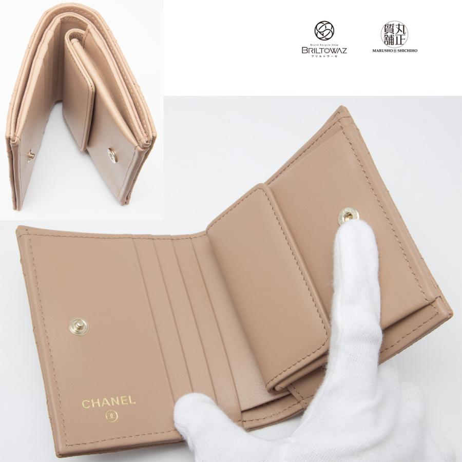 CHANEL シャネル 22AW ココマーク スモールウォレット AP3055 CHANEL シャネル 22AW ココマーク スモールウォレット AP3055