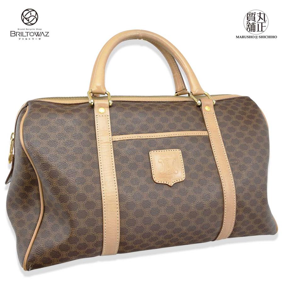 CELINE 【Sale】セリーヌ マカダム柄 ボストン 35cm CELINE 【Sale】セリーヌ マカダム柄 ボストン 35cm