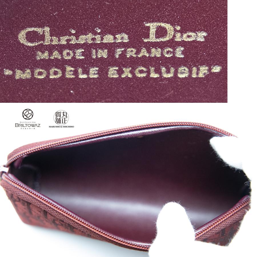 Christian Dior クリスチャン ディオール トロッター ポーチ Christian Dior クリスチャン ディオール トロッター ポーチ
