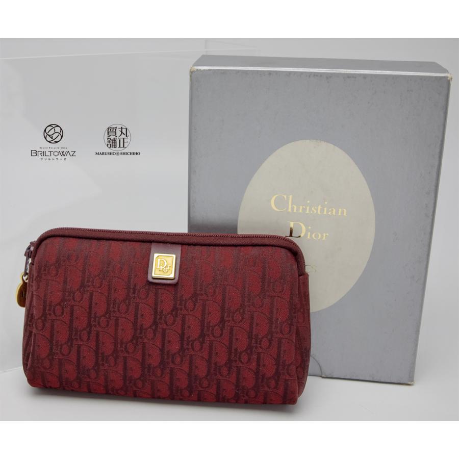 Christian Dior クリスチャン ディオール トロッター ポーチ Christian Dior クリスチャン ディオール トロッター ポーチ