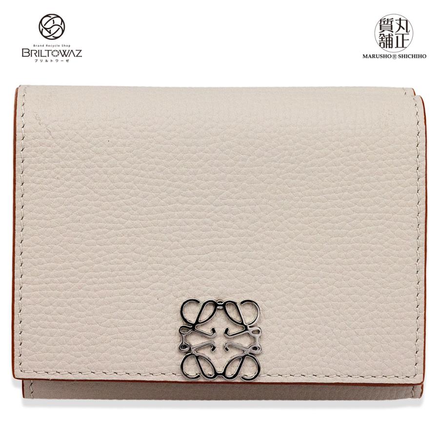 LOEWE ロエベ アナグラム トライフォールドウォレット LOEWE ロエベ アナグラム トライフォールドウォレット