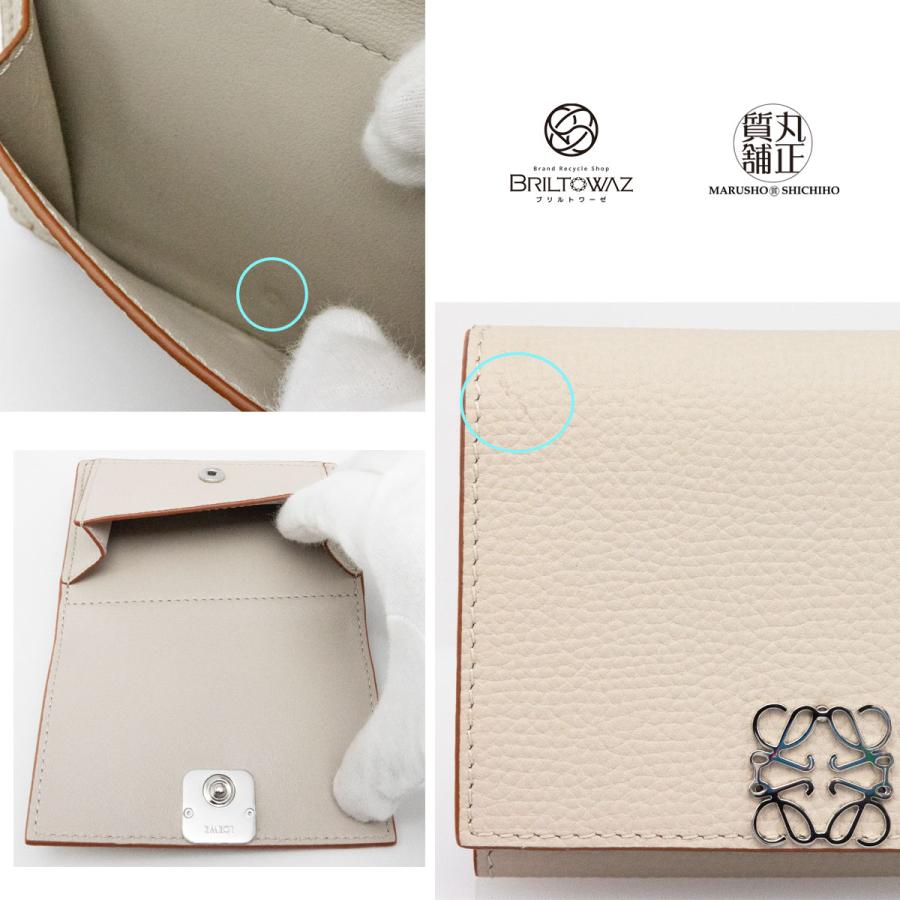 LOEWE ロエベ アナグラム トライフォールドウォレット LOEWE ロエベ アナグラム トライフォールドウォレット