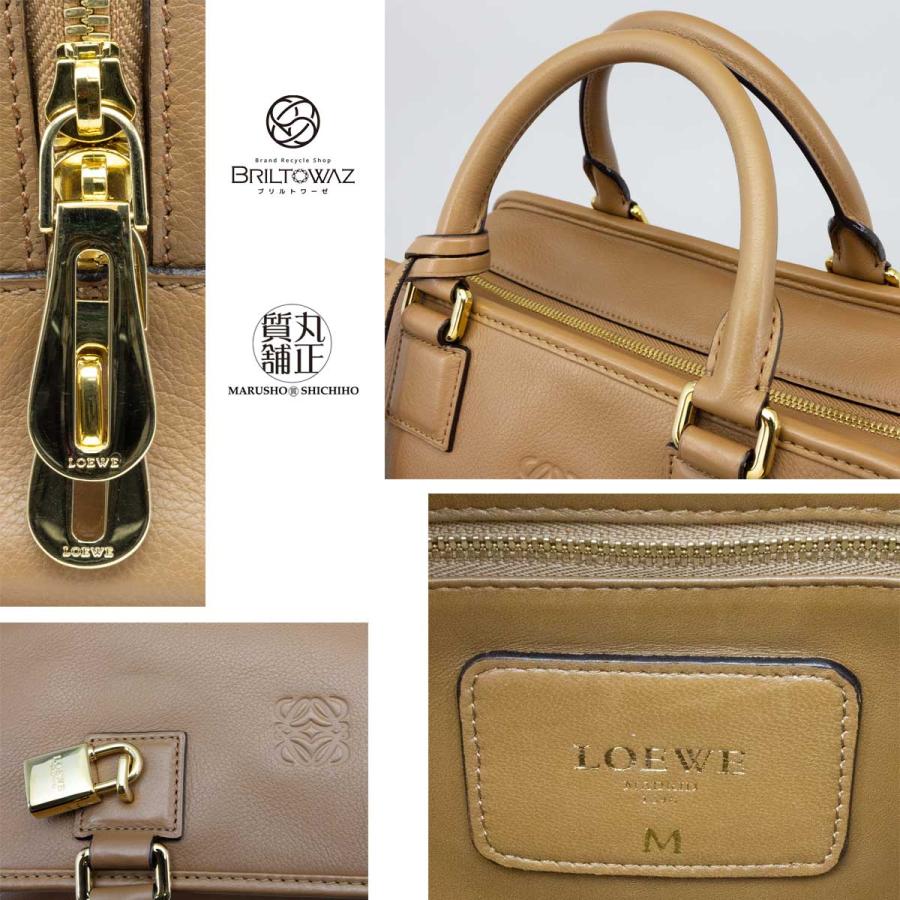 Amazona(LOEWE) ロエベ アマソナ28 ハンドバッグ キャメル Amazona(LOEWE) ロエベ アマソナ28 ハンドバッグ キャメル