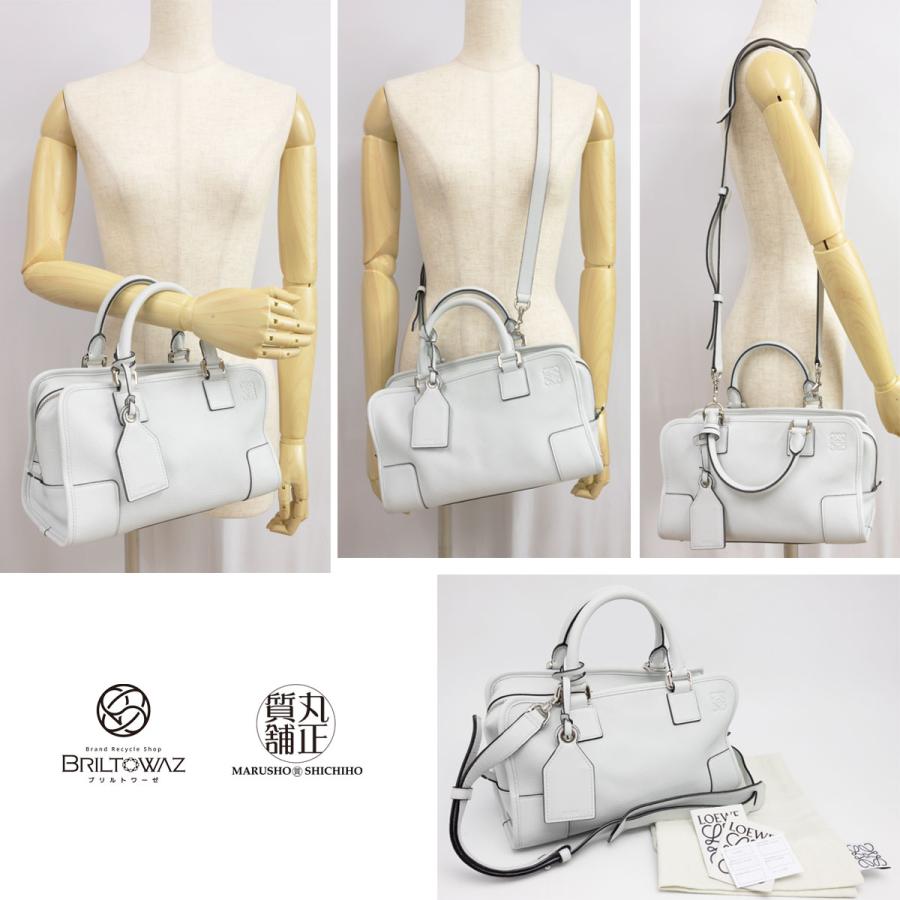 Amazona(LOEWE) ロエベ アマソナ28 2WAY ハンドバッグ ライト Amazona(LOEWE) ロエベ アマソナ28 2WAY ハンドバッグ ライト