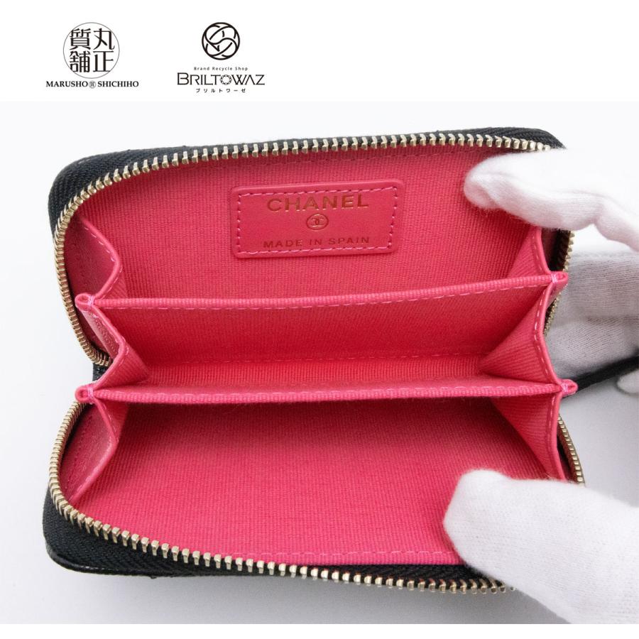 CHANEL シャネル 23SS ジップコインパース AP3186 黒 ゴールド CHANEL シャネル 23SS ジップコインパース AP3186 黒 ゴールド