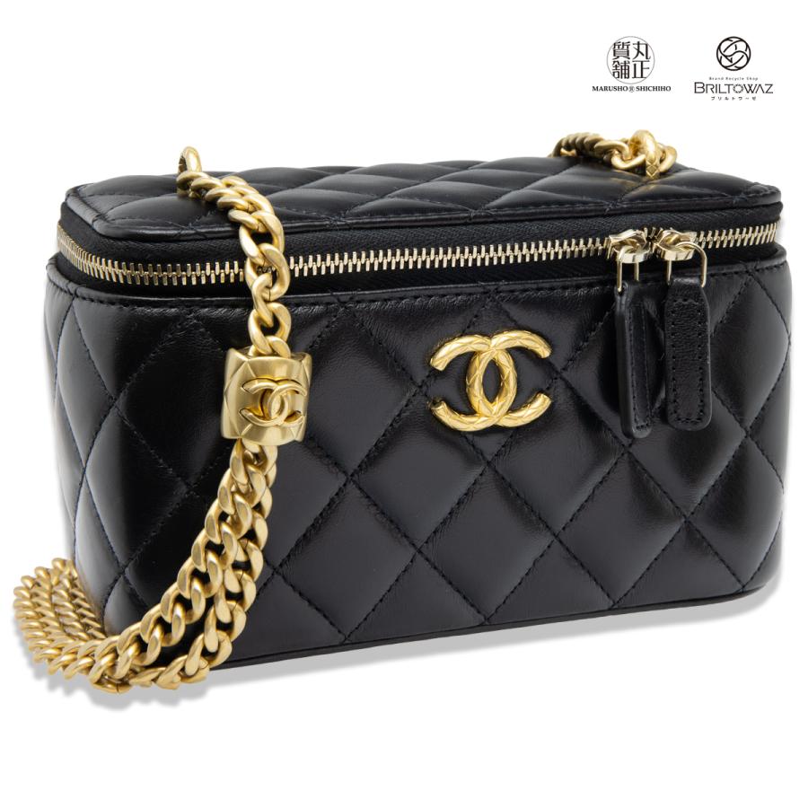 CHANEL (直営買付)シャネル 23B 2023秋冬 マトラッセ Wチェーン CHANEL (直営買付)シャネル 23B 2023秋冬 マトラッセ Wチェーン