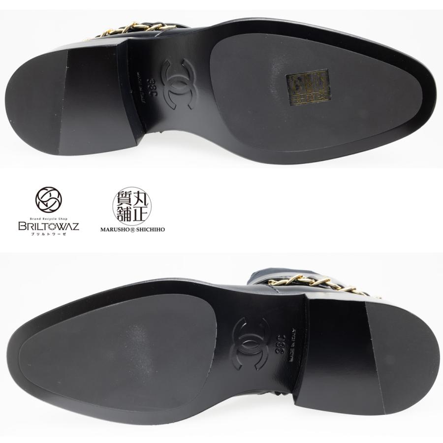 CHANEL シャネル チェーン アンクルブーツ 2022秋冬 ショート CHANEL シャネル チェーン アンクルブーツ 2022秋冬 ショート