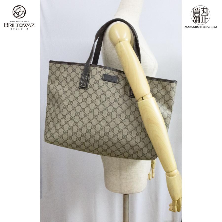 GUCCI 【Sale】グッチ GGスプリーム トートバッグ ベージュ GUCCI 【Sale】グッチ GGスプリーム トートバッグ ベージュ