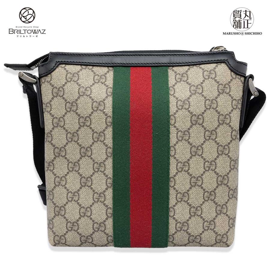 GUCCI グッチ GGスプリーム ショルダーバッグ 471454 ベージュ GUCCI（グッチ） 【Sale】グッチ GGスプリーム ショルダーバッグ