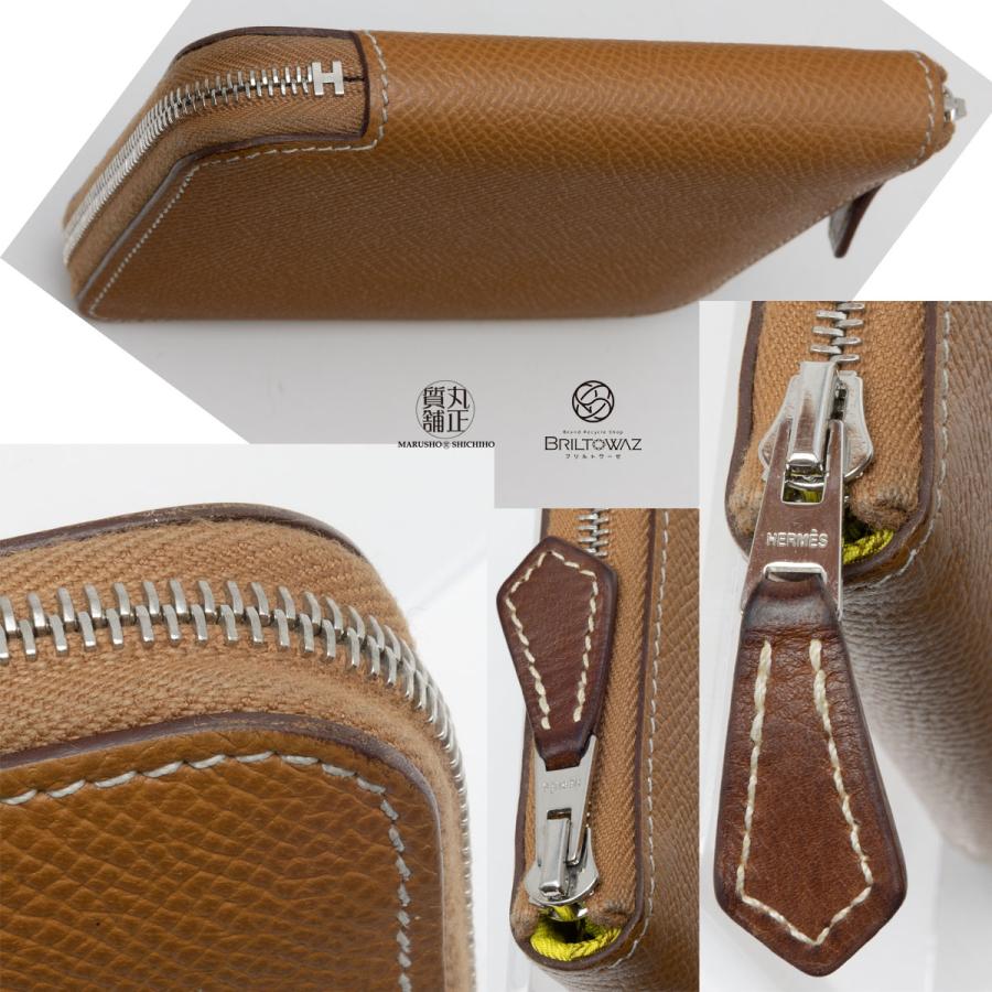 HERMES（エルメス） アザップ コンパクト シルクイン ゴールド