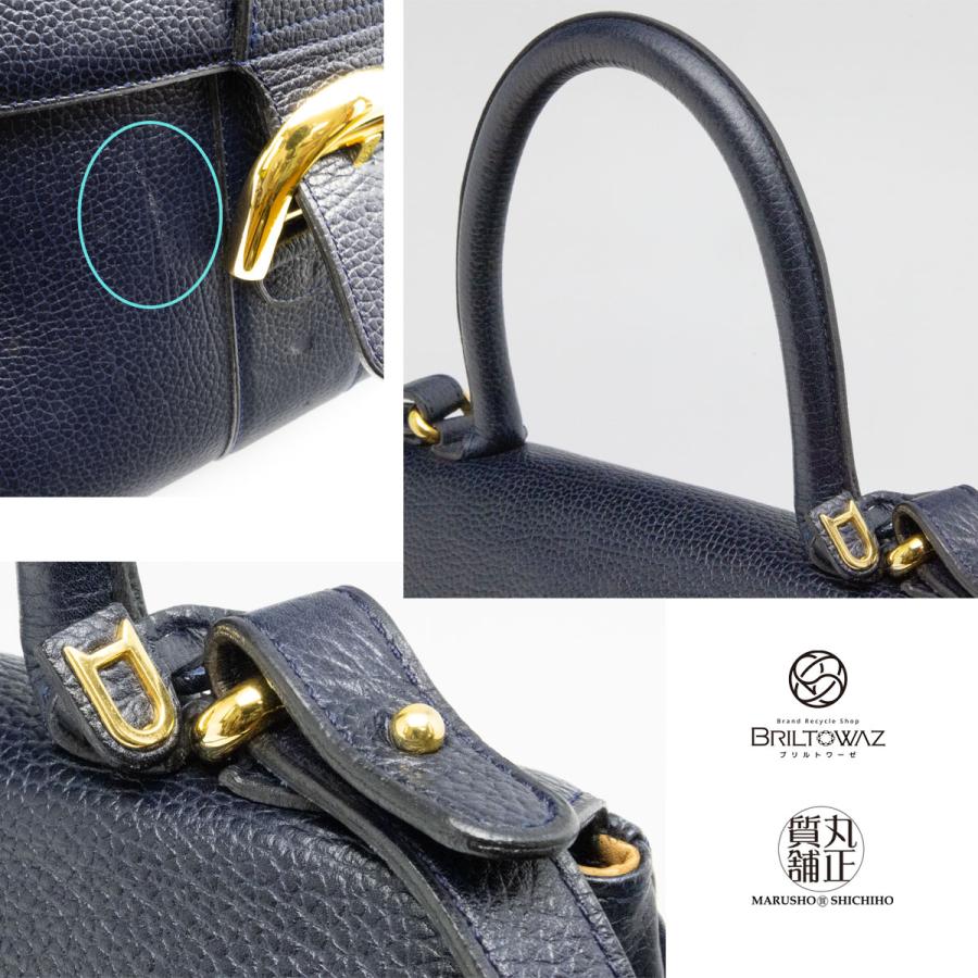 DELVAUX デルヴォー ブリヨンMM 2WAY Brillant ハンドバッグ DELVAUX デルヴォー ブリヨンMM 2WAY Brillant ハンドバッグ