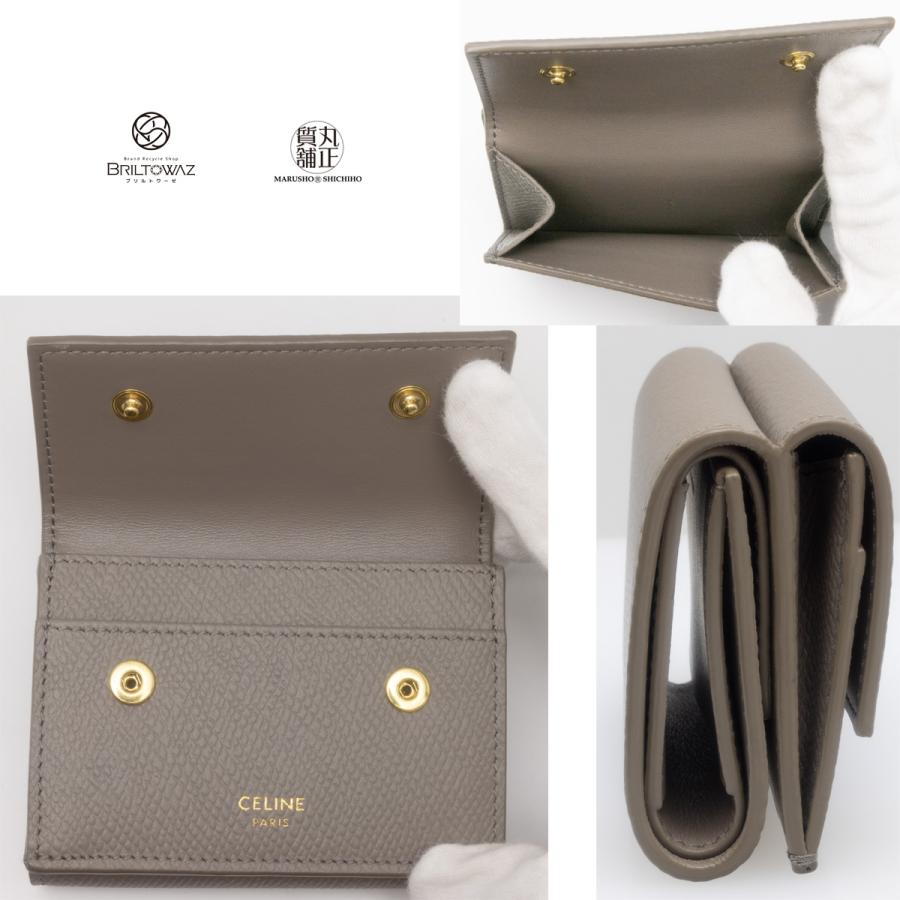 CELINE セリーヌ フォールデッド コンパクトウォレット 10E603 CELINE セリーヌ フォールデッド コンパクトウォレット 10E603