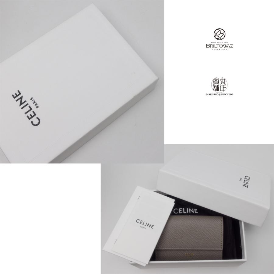 CELINE セリーヌ フォールデッド コンパクトウォレット 10E603 CELINE セリーヌ フォールデッド コンパクトウォレット 10E603