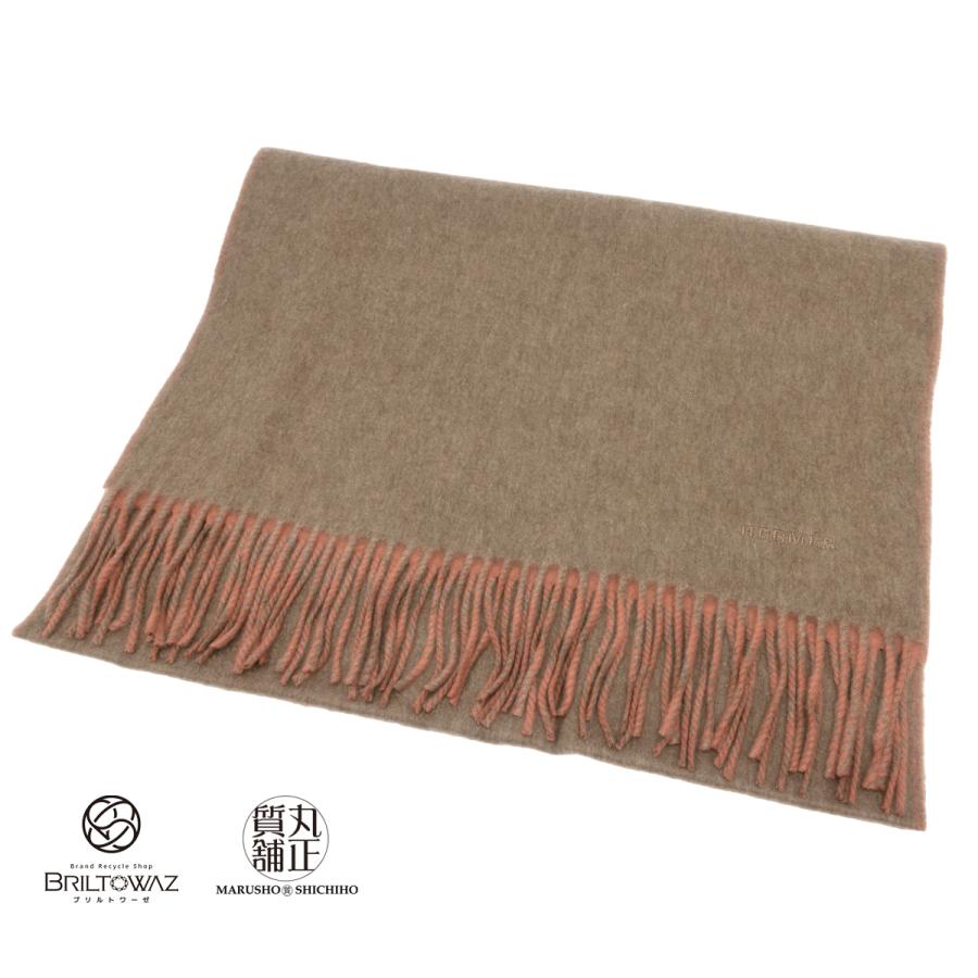 【美品】エルメス　レクトヴェルソ　マフラー　カシミア100% 楽天市場】エルメス HERMES カシミヤマフラー レクトヴェルソ ブラック