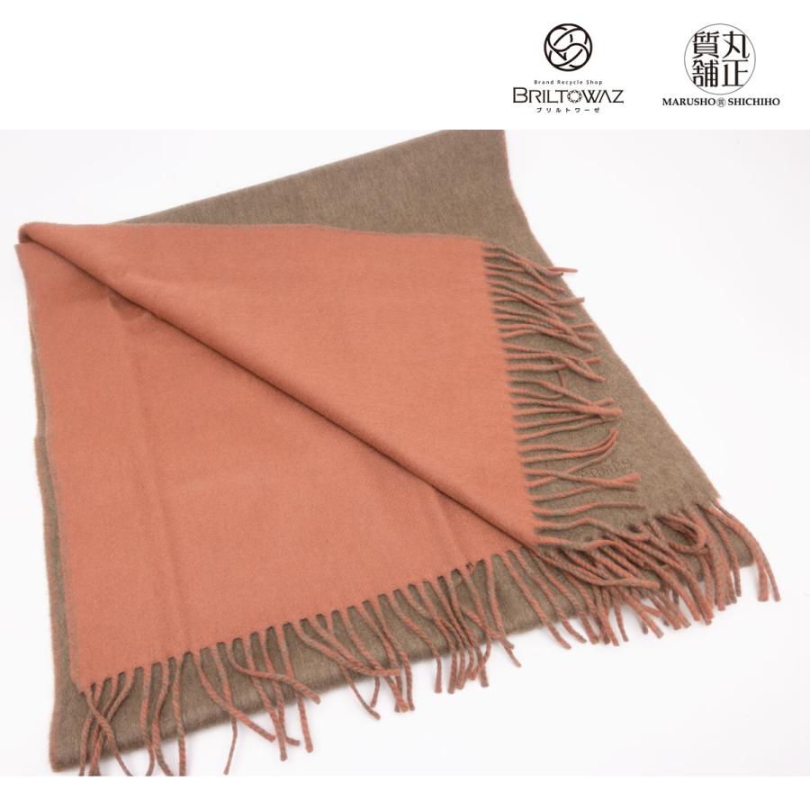 HERMES（エルメス） (SALE)エルメス レクトヴェルソ マフラー カシミヤ