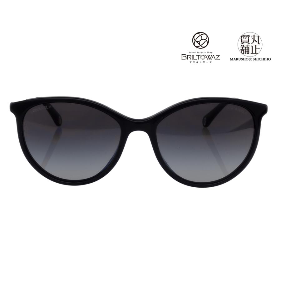 CHANEL シャネル パントス サングラス アイウェア 5448A 黒 CHANEL シャネル パントス サングラス アイウェア 5448A 黒