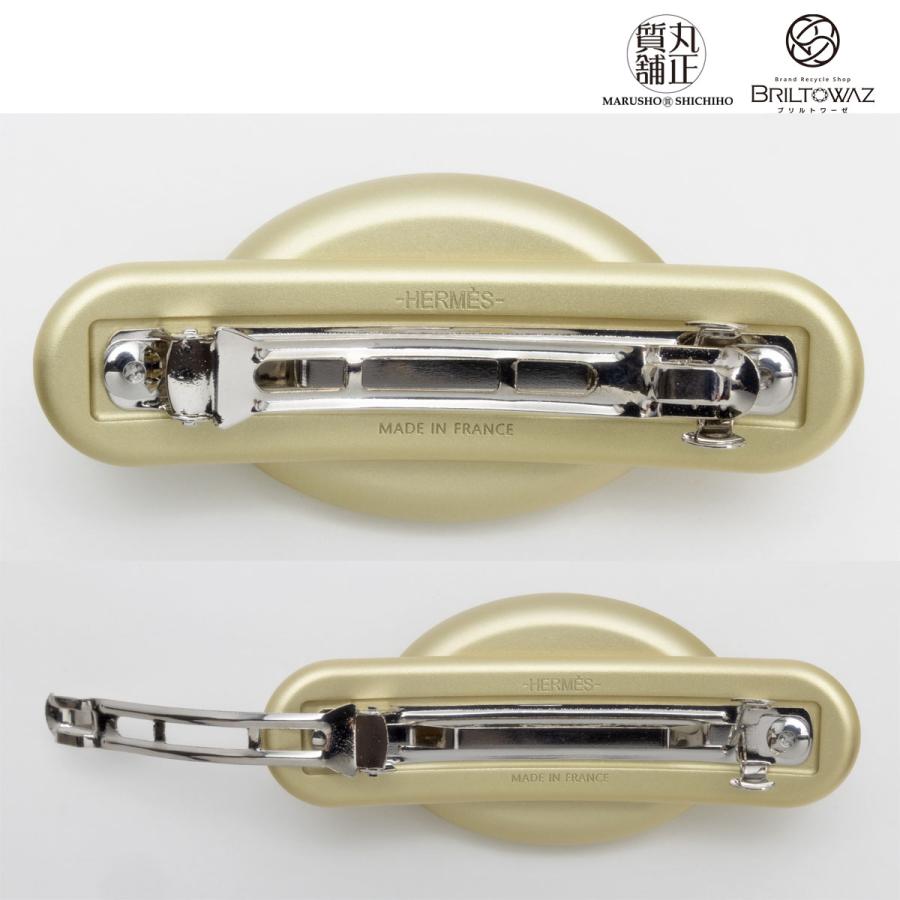 HERMES（エルメス） トリ・マイヨンPM シェーヌダンクル バレッタ