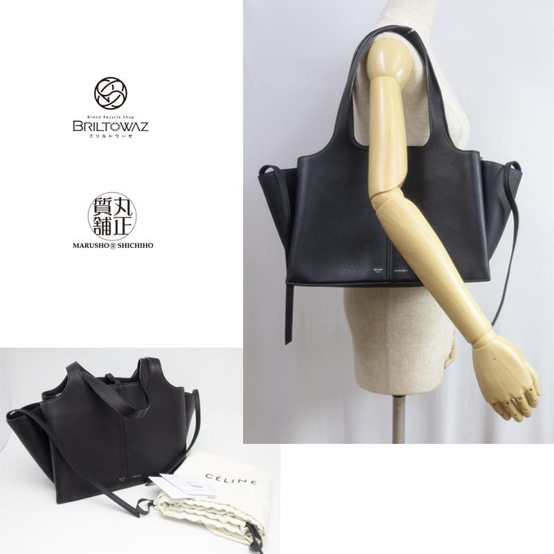 CELINE 【Sale】セリーヌ トライフォールド スモール ブラック CELINE 【Sale】セリーヌ トライフォールド スモール ブラック