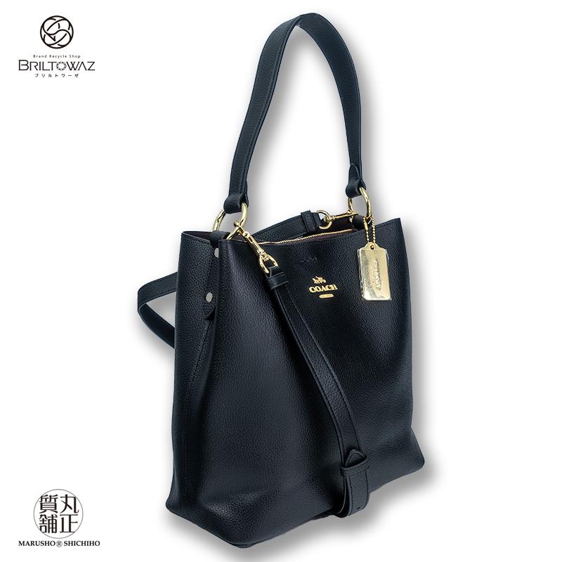 COACH（コーチ） タウンバケットバッグ 2Wayショルダー 斜め掛け