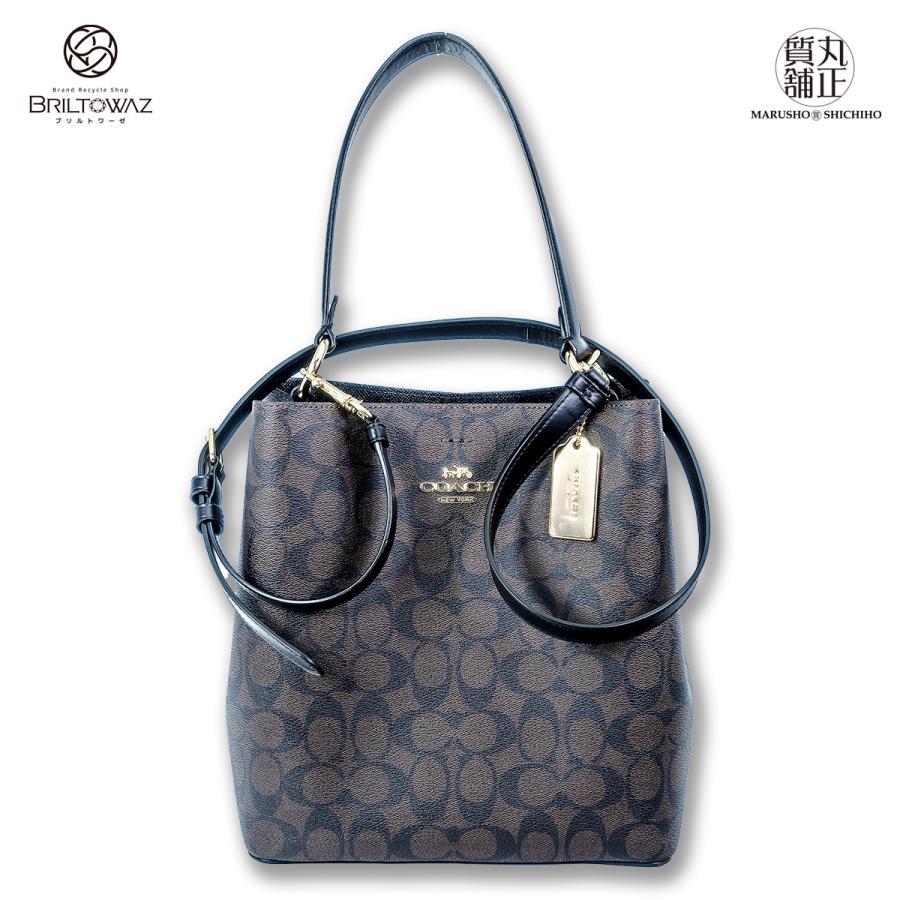 COACH コーチ タウンバケットバッグ 2Wayショルダー 斜め掛け 肩掛け  