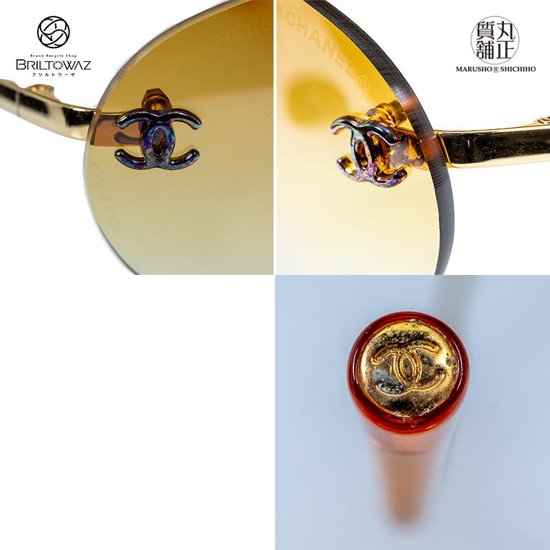 CHANEL シャネル サングラス 正規品 ミラリジャパンゴールド CHANEL シャネル サングラス 正規品 ミラリジャパンゴールド