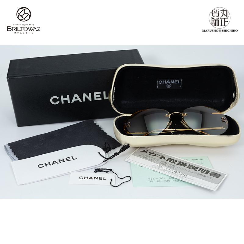 CHANEL シャネル サングラス 正規品 ミラリジャパンゴールド CHANEL シャネル サングラス 正規品 ミラリジャパンゴールド