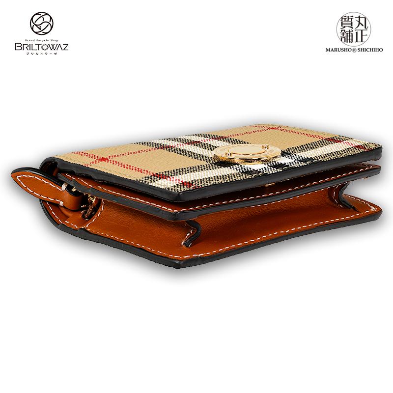 BURBERRY（バーバリー） ノバチェック 2つ折りコンパクト財布